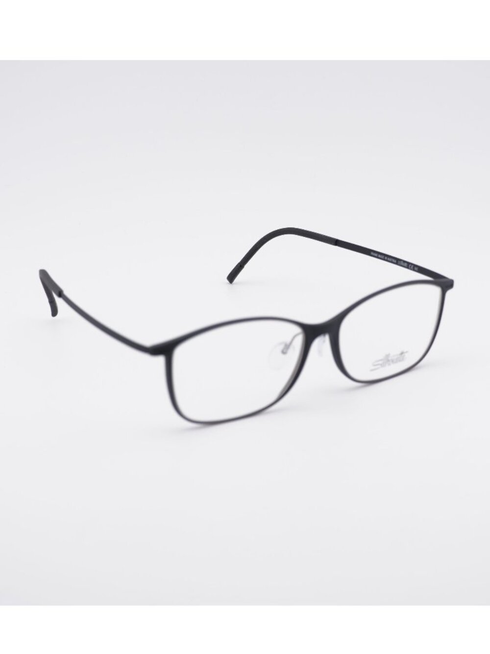 Silhouette URBAN LITE 1572/41 6054 Eyeglasses Black 52mm Rectangle Frame